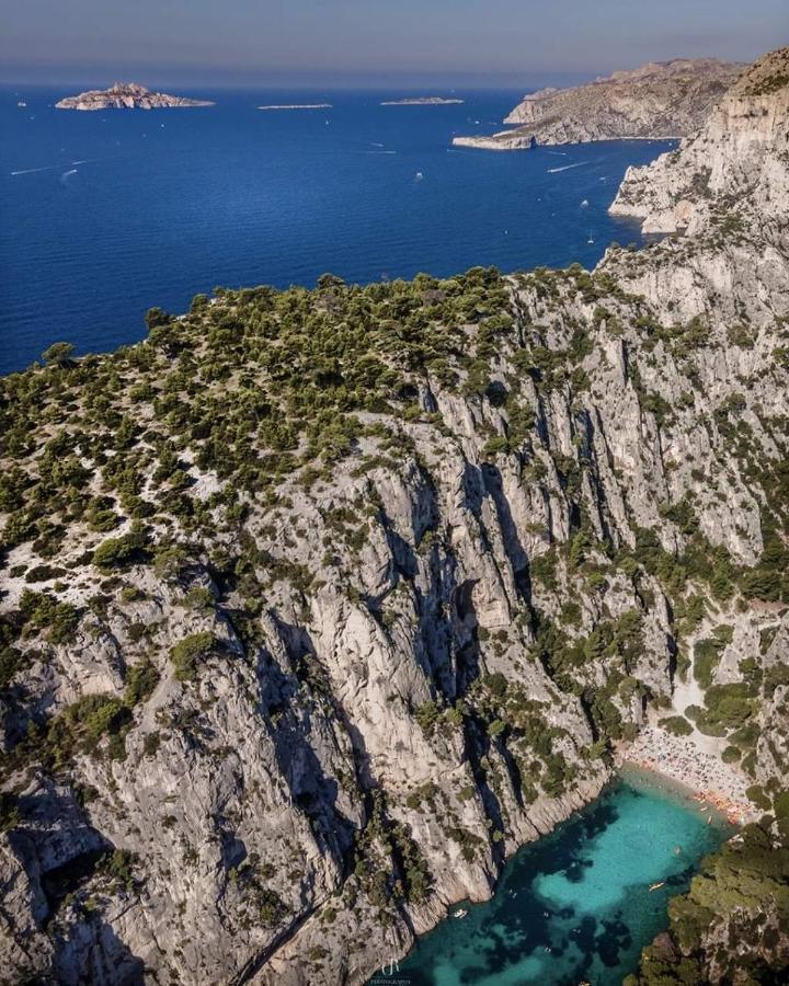 Mon Petit Paradis, Cassis Centre Apt 90 M2, 200 M Mer, Terr Plein Sud, Clim Park Prive Екстериор снимка